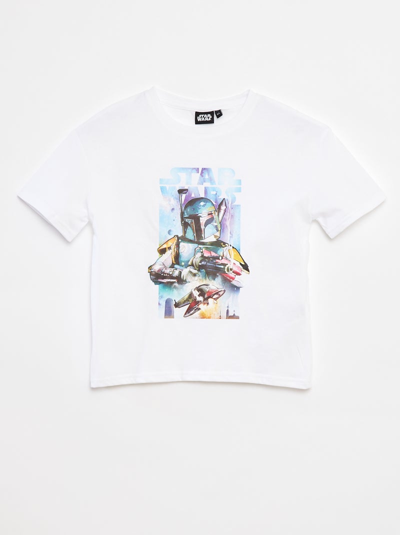T-shirt loose fit 'Star Wars' BIANCO - Kiabi