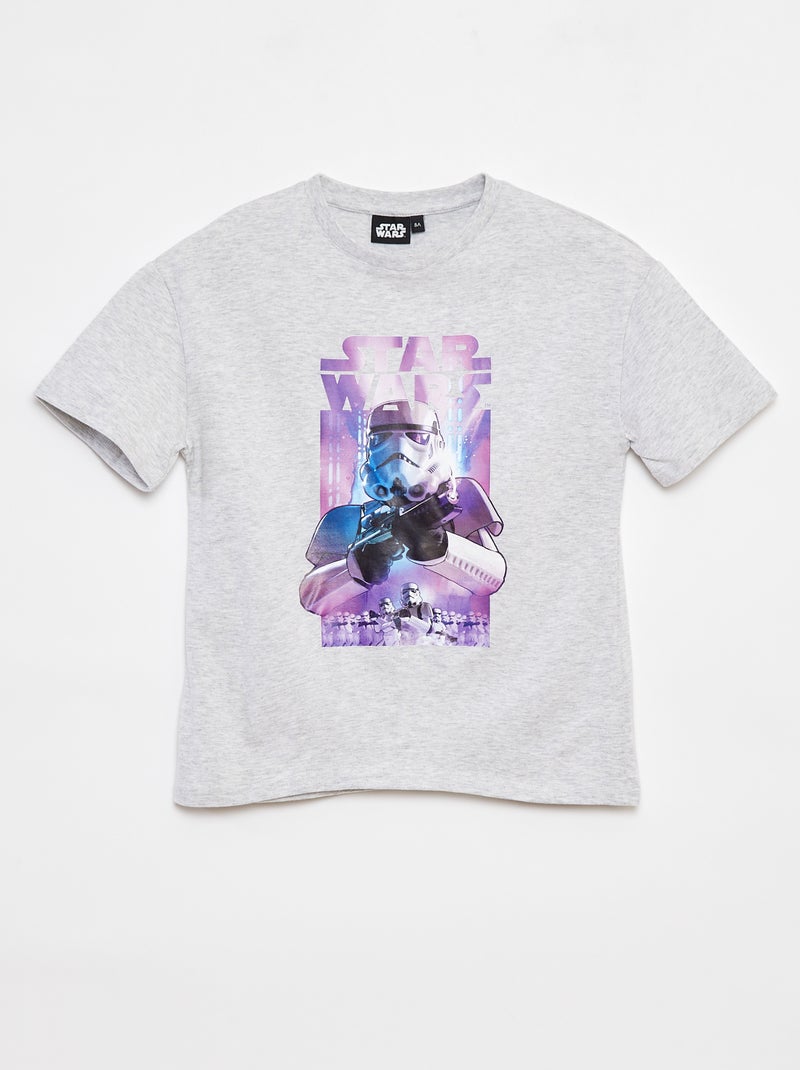 T-shirt loose fit 'Star Wars' GRIGIO - Kiabi