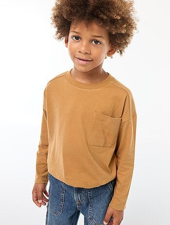 T-shirt loose fit tinta unita