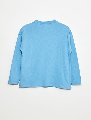 T-shirt loose fit tinta unita