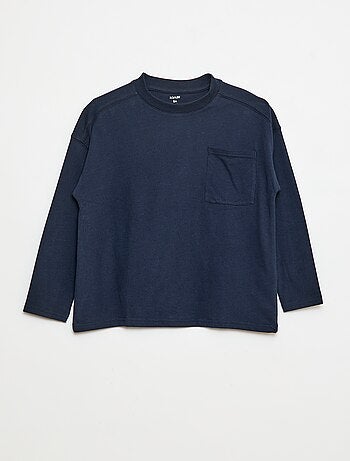 T-shirt loose fit tinta unita