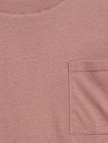 T-shirt loose fit tinta unita