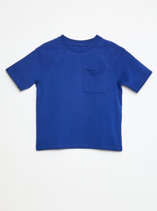 T-shirt loose in cotone