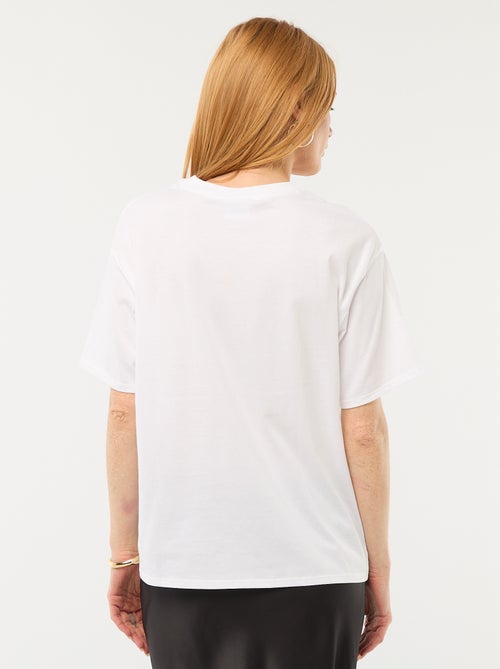 T-shirt 'Love Actually' a maniche corte - Kiabi