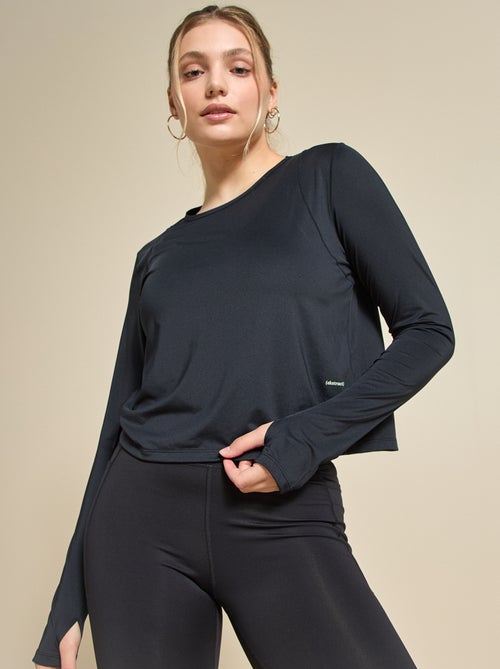 T-shirt lungo fluido - (ekstract) - Kiabi