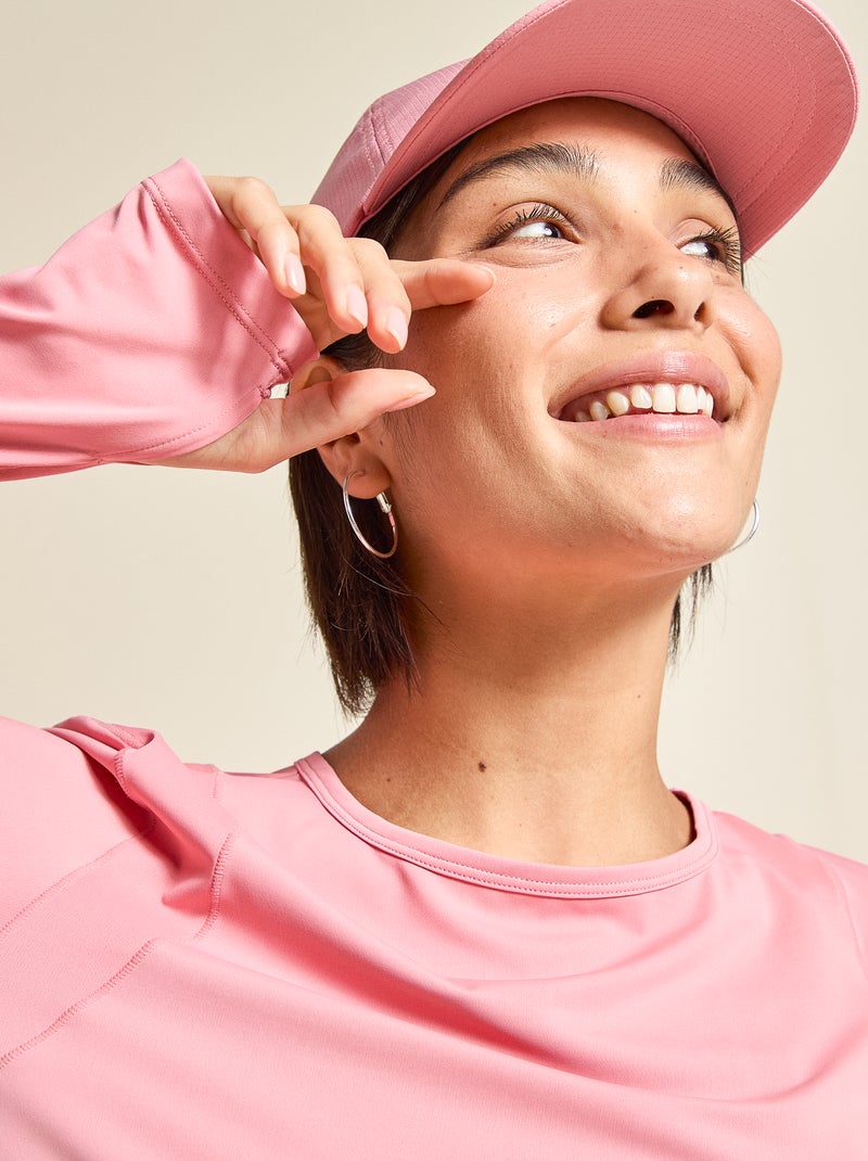 T-shirt lungo fluido - (ekstract) Rosa - Kiabi