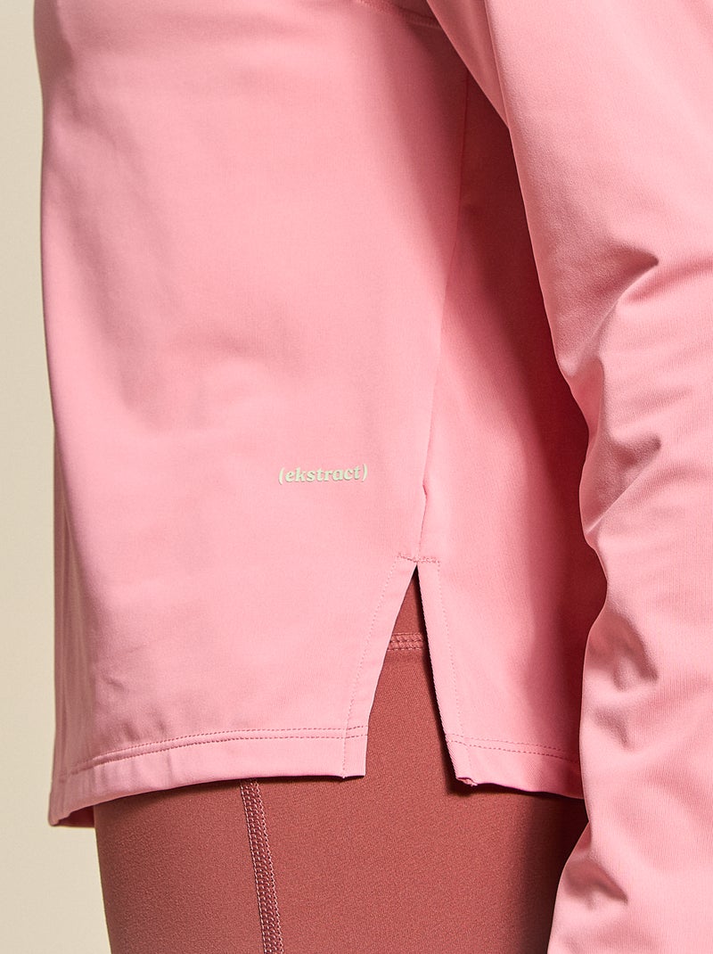 T-shirt lungo fluido - (ekstract) Rosa - Kiabi