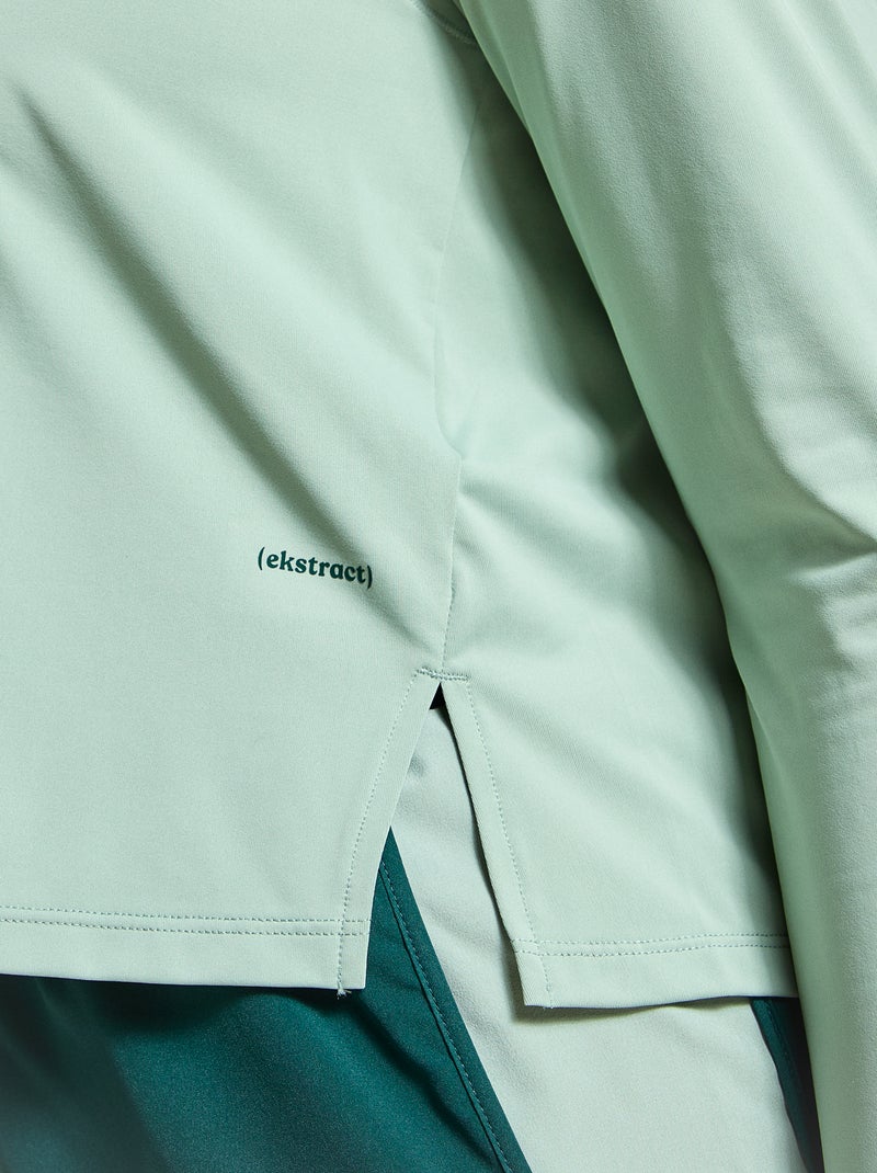 T-shirt lungo fluido - (ekstract) Verde - Kiabi