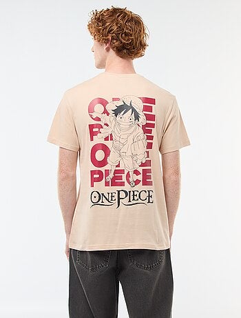T-shirt lungo stampato 'One Piece'