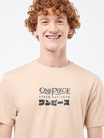 T-shirt lungo stampato 'One Piece'