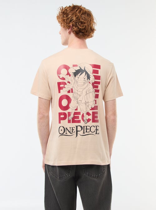 T-shirt lungo stampato 'One Piece' - Kiabi