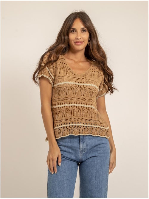 T shirt maille FILOMA - Kiabi