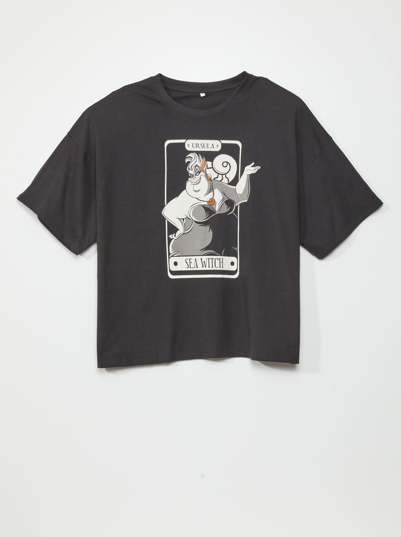 T-shirt 'Malefica Disney' Halloween Nero Ursula - Kiabi