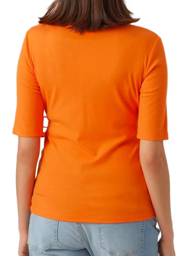 T-shirt Mamalicious - Top Gravidanza Donna Arancione - Kiabi