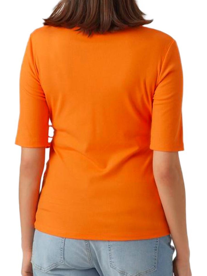 T-shirt Mamalicious - Top Gravidanza Donna Arancione - Kiabi