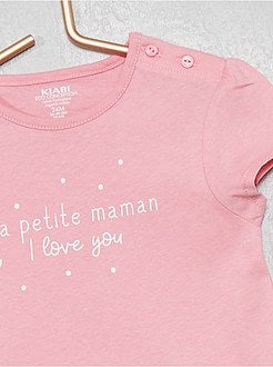 T-shirt 'mammina' - Kiabi