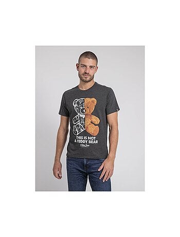 T-shirt manches courtes col rond pur coton JAKITED