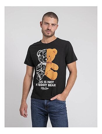 T-shirt manches courtes col rond pur coton JAKITED
