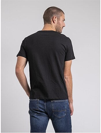 T-shirt manches courtes col rond pur coton JAKITED