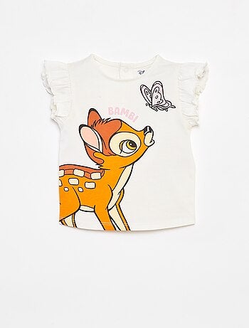 T-shirt maniche con volant 'Disney'