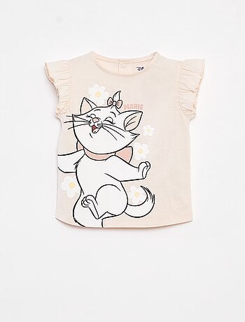 T-shirt maniche con volant 'Disney'