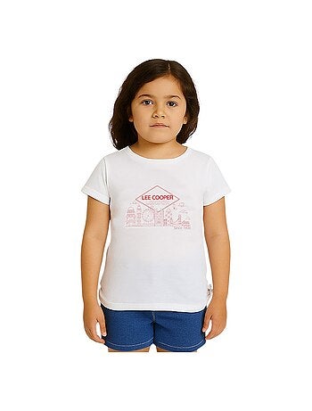 T-shirt maniche corte bambina Lee Cooper
