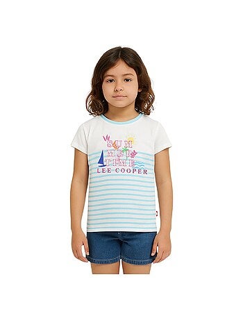 T-shirt maniche corte bambina Lee Cooper