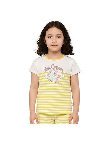 T-shirt maniche corte bambina Lee Cooper