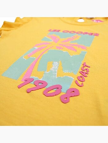 T-shirt maniche corte bambina Lee Cooper