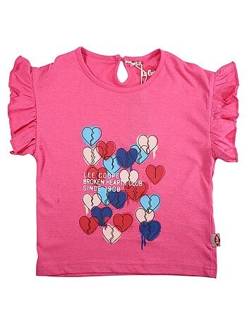 T-shirt maniche corte bambina Lee Cooper