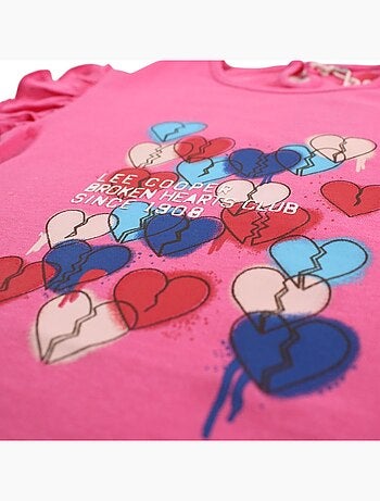 T-shirt maniche corte bambina Lee Cooper