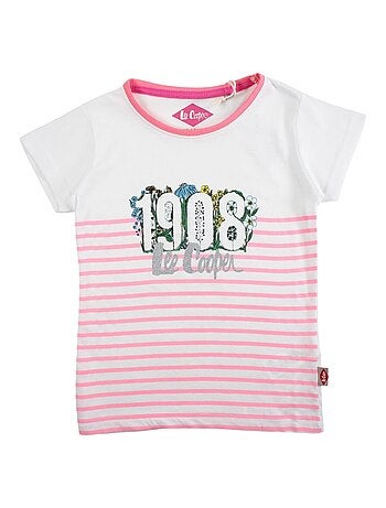 T-shirt maniche corte bambina Lee Cooper