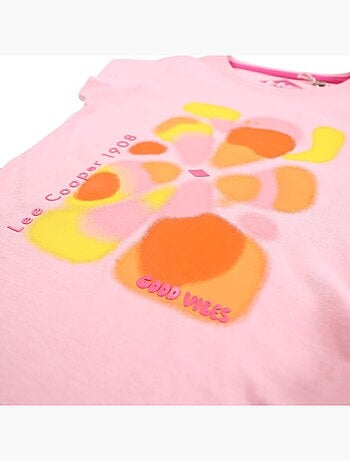 T-shirt maniche corte bambina Lee Cooper