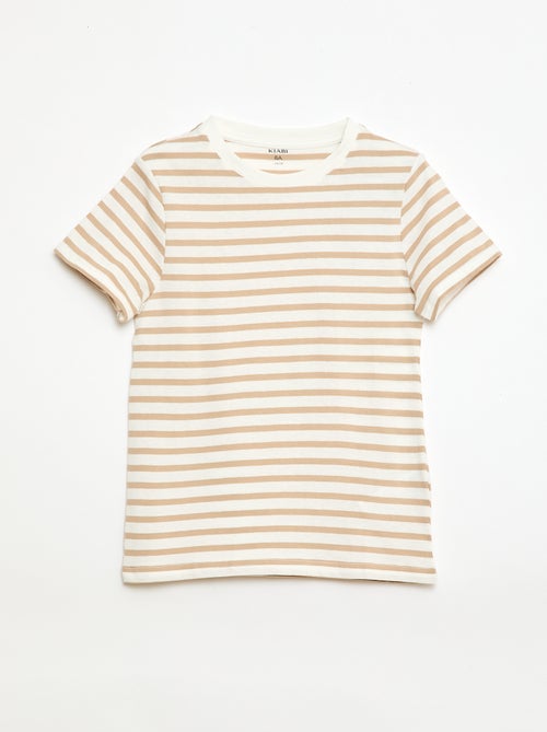 T-shirt maniche corte con motivo - Kiabi