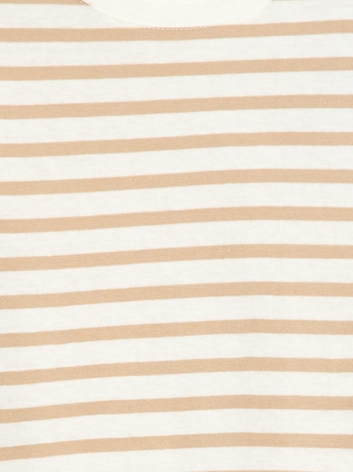 T-shirt maniche corte con motivo - Kiabi