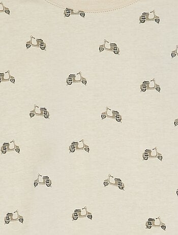 T-shirt maniche corte con motivo