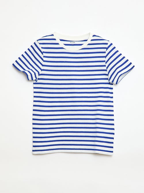 T-shirt maniche corte con motivo - Kiabi