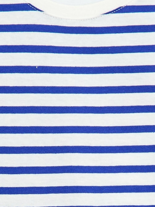 T-shirt maniche corte con motivo - Kiabi