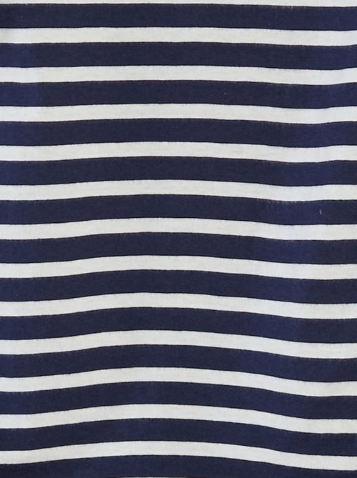 T-shirt maniche corte con motivo - Kiabi