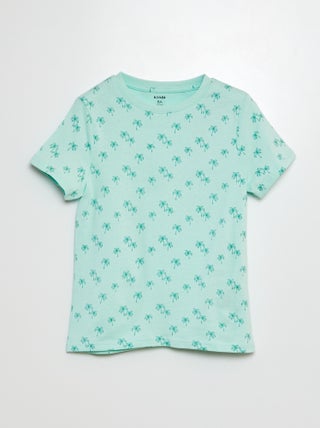 T-shirt maniche corte con motivo