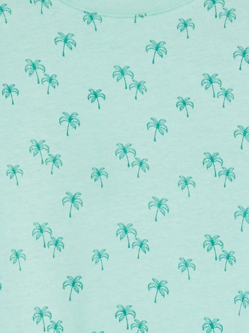 T-shirt maniche corte con motivo - Kiabi