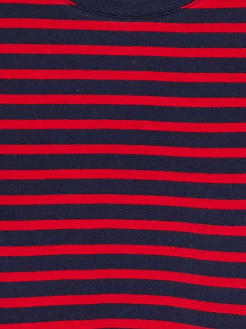 T-shirt maniche corte con motivo - Kiabi