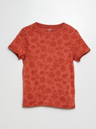 T-shirt maniche corte con motivo