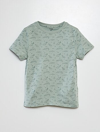 T-shirt maniche corte con motivo