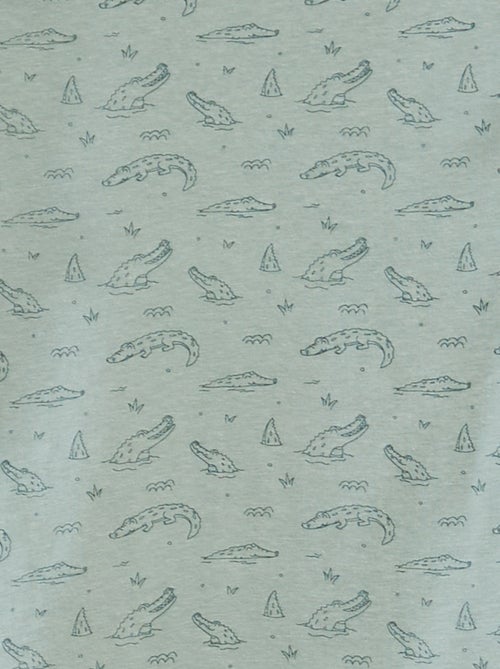 T-shirt maniche corte con motivo - Kiabi