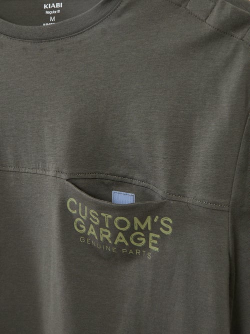 T-shirt maniche corte con stampa - So Easy - Kiabi