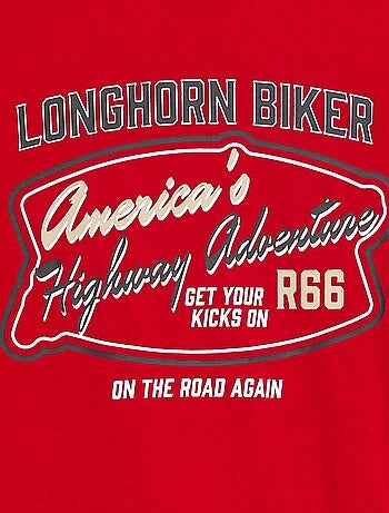 T-shirt maniche corte con stampa - So Easy