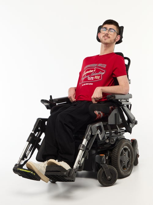 T-shirt maniche corte con stampa - So Easy - Kiabi