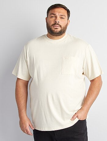 T-shirt maniche corte con tasca sul petto