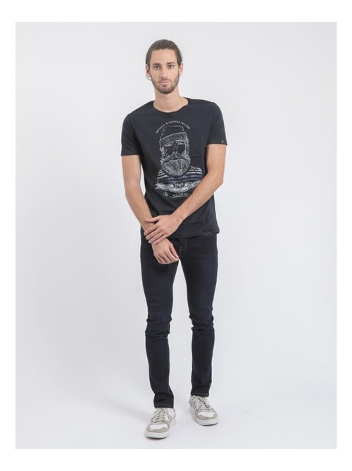 T-shirt maniche corte girocollo puro cotone JABRUN - Kiabi